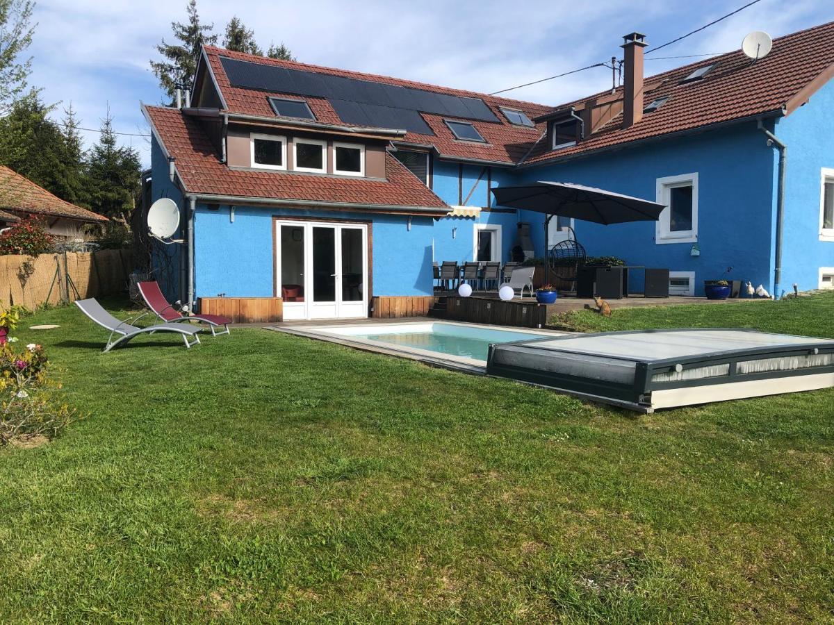 La Maison Bleue Altenbach Eksteriør bilde