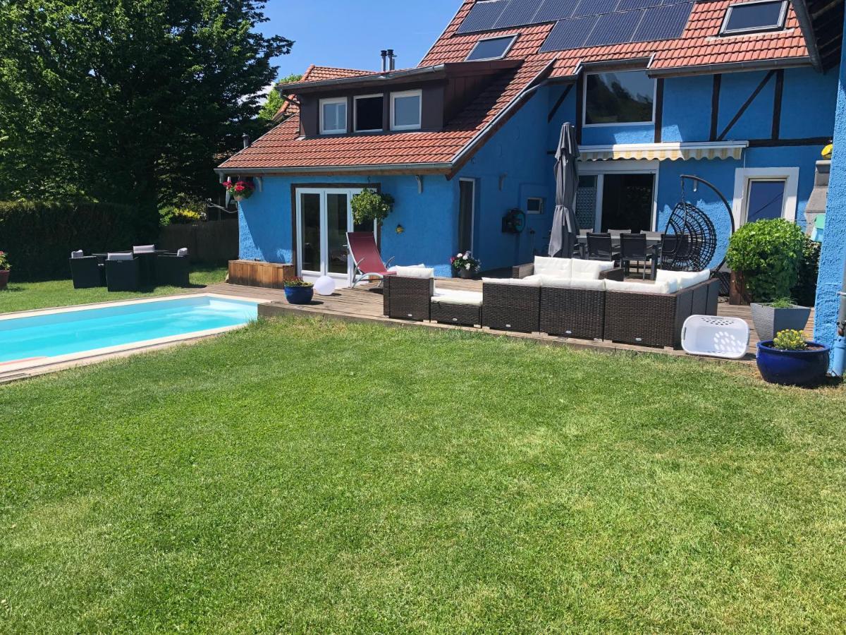 La Maison Bleue Altenbach Eksteriør bilde